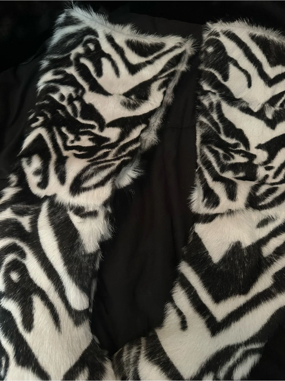 Jennifer Le Fur Zebra print Boots